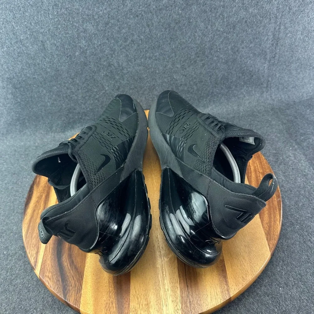 Nike Air Max 270 Triple Black Size 14 Men's Running Training Shoes AH8050-005